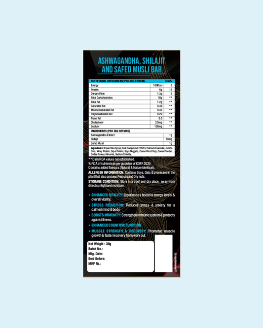 Ash+Shilajit+safed Musli (Pack of 6)