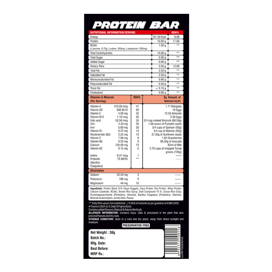 Protein Bar Coffee (Pack of 6)