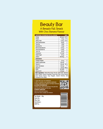 Beauty Bar Chocobanana (Pack of 6)