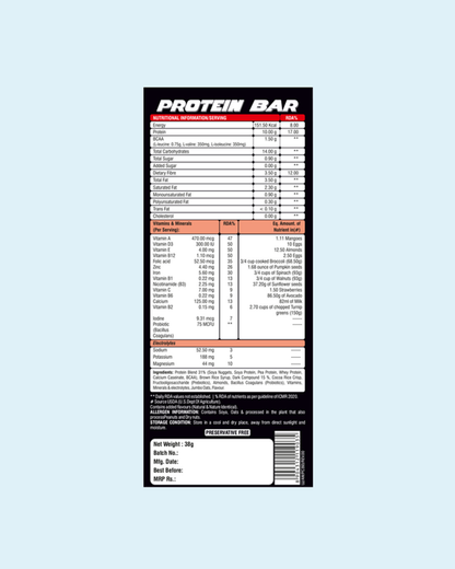 Protein Bar - Caramel (Pack of 6)