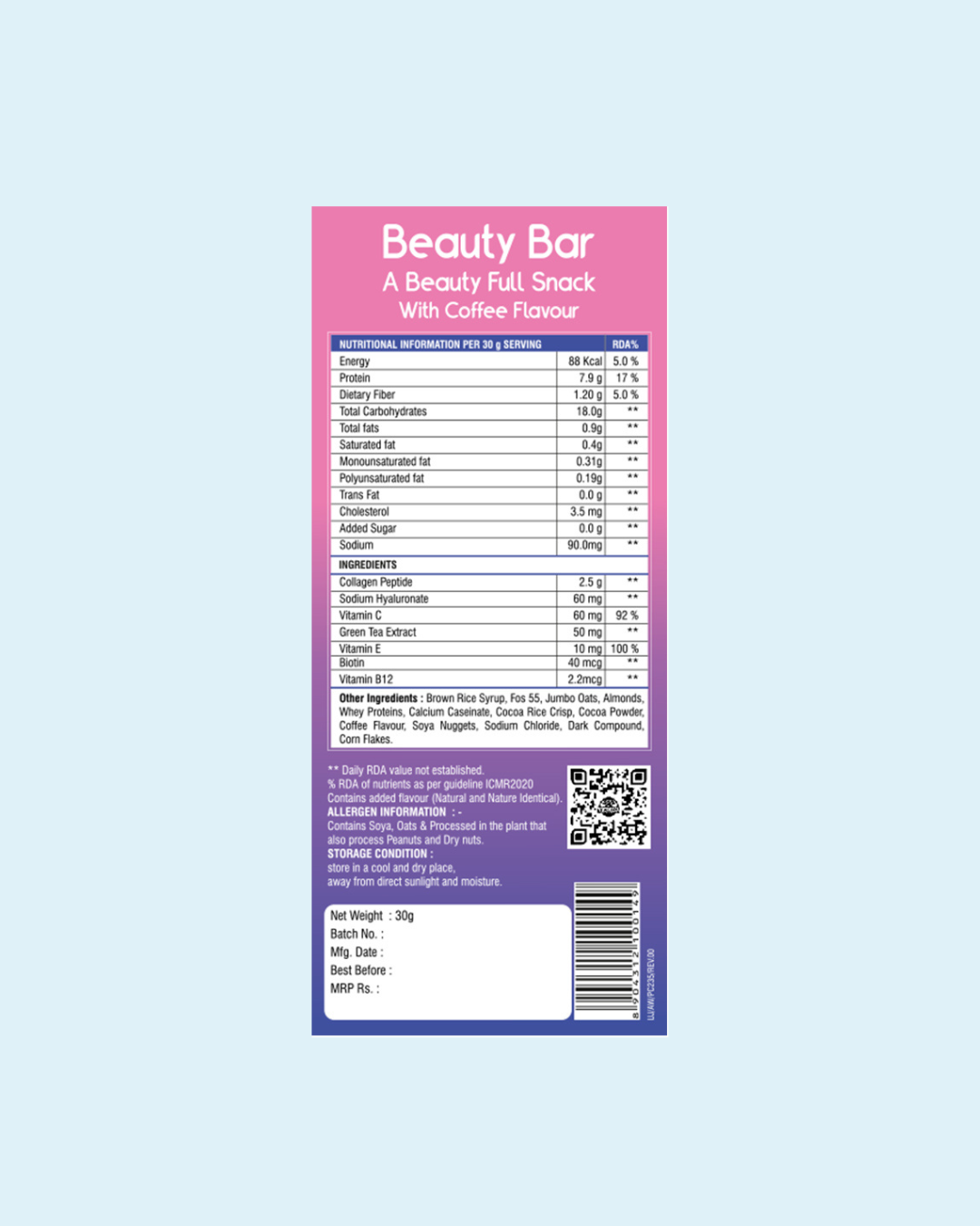 Beauty Bar Coffee (Pack of 6)