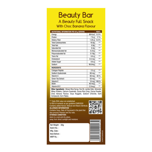 Beauty Bar Chocobanana (Pack of 6)